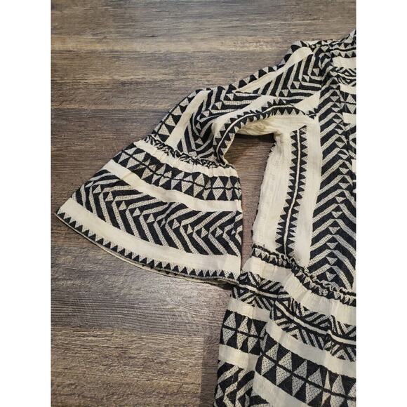 Devotion Twins Ella Embroidered Tunic Dress mini Sz S Small Anthropologie (N - Picture 9 of 9